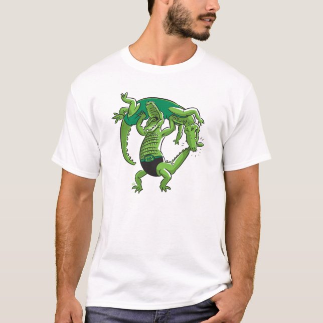 Camisa de lucha del cocodrilo (Anverso)