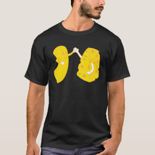 Camisa de Mac Cheese de Alta Mano Macarrones con Q