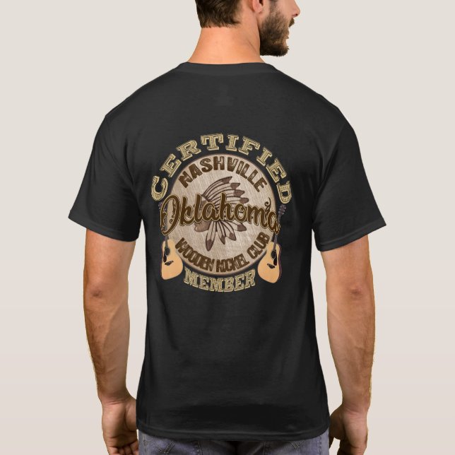 Camisa de madera del club del níquel de Nashville (Reverso)