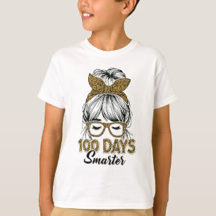 Camisa de Maestra 100 Días Más Inteligente Estampa