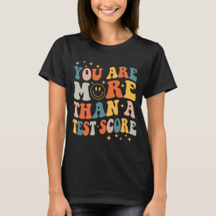 Camisa De Maestra Día Eres Más Que Una Puntuación
