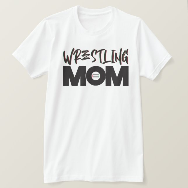 Camisa de mamá de lucha libre (Anverso del diseño)