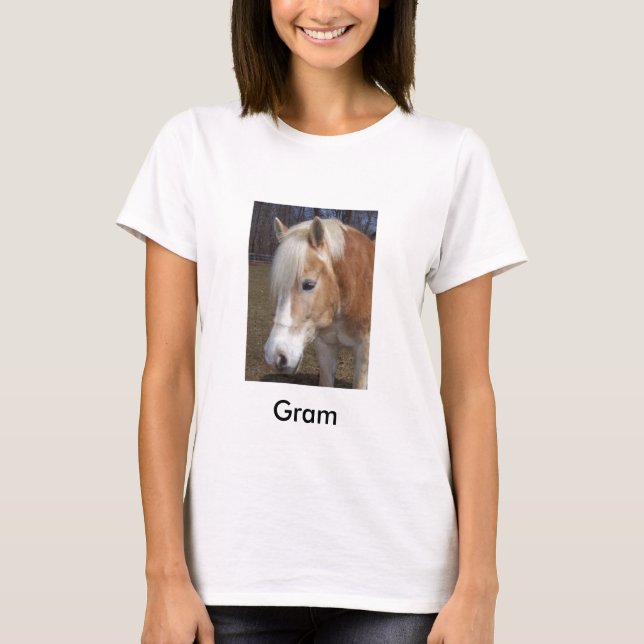 Camisa de manga corta del gramo (Anverso)