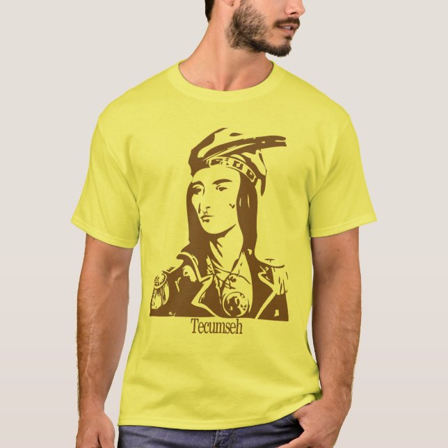Camisa de manga corta Tecumseh para hombres (Anverso)