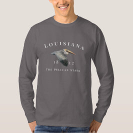 Camisa de manga de largo 1812 del estado Pelican