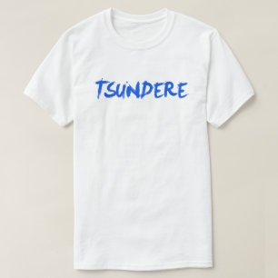 Camisa de Manga del animado de Tsundere