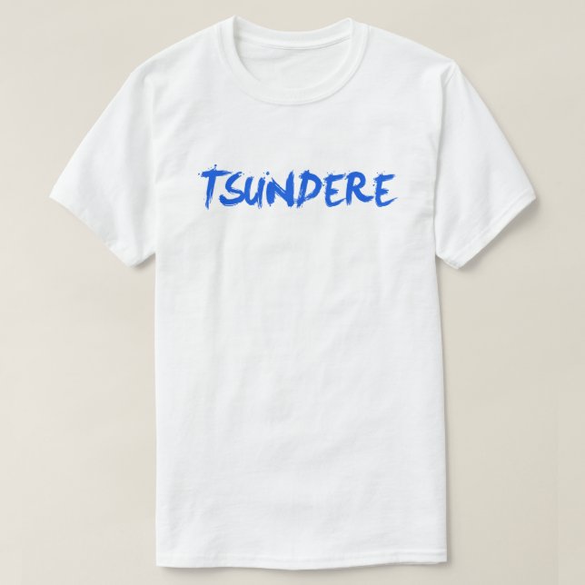 Camisa de Manga del animado de Tsundere (Diseño del anverso)