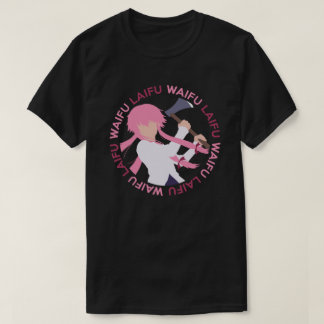 Camisa de Manga del animado de Waifu Laifu