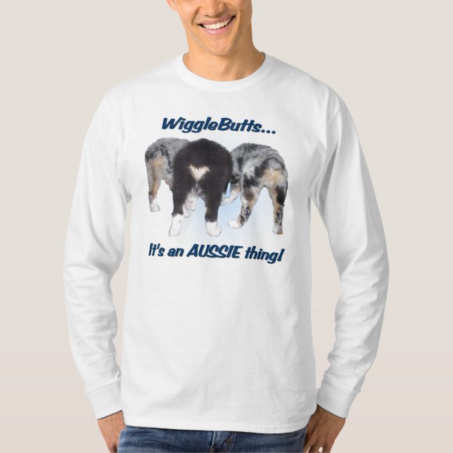 Camisa de manga larga australiana del pastor (Anverso)
