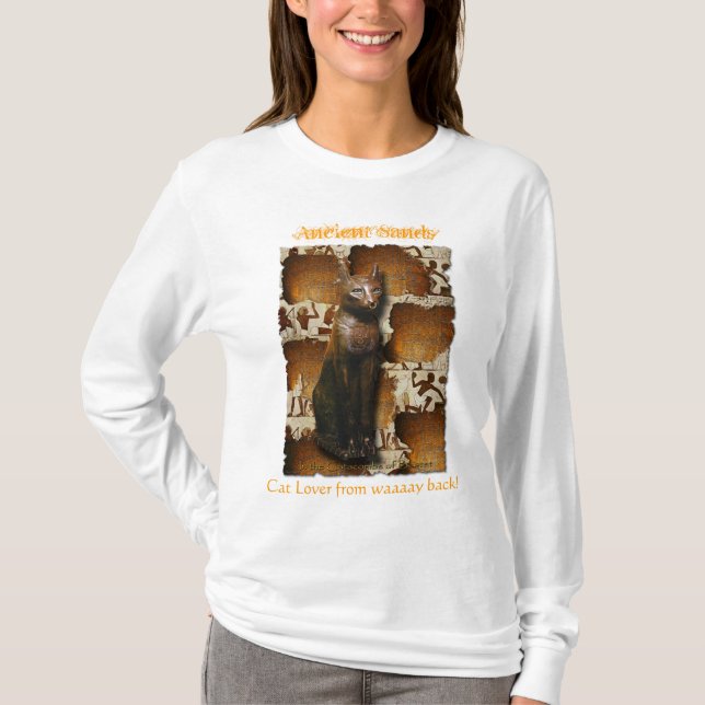 Camisa de manga larga Bastet CAT LOVER (Anverso)