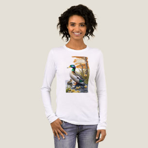 Camisa de manga larga con pato silbón