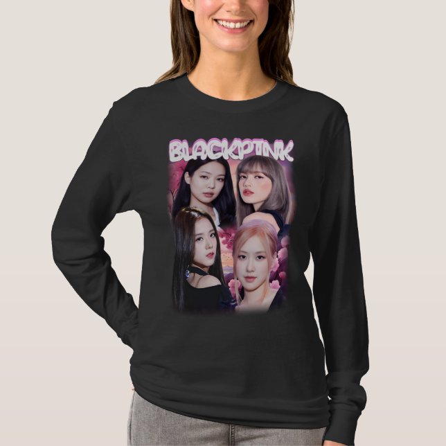 Camisa de manga larga de color negro (Anverso)