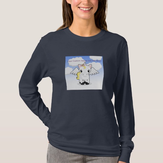 Camisa de manga larga de encargo de las señoras (Anverso)