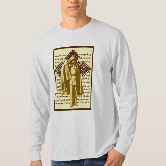 Camisa de manga larga de Haile I Selassie (Anverso)