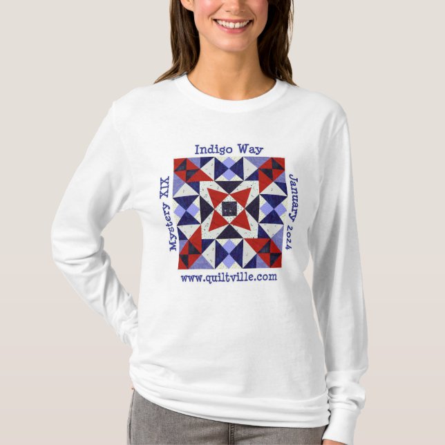 Camisa de manga larga de Indigo Way (Anverso)