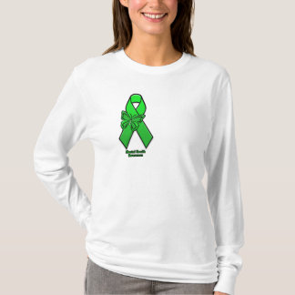 Camisa de manga larga de la conciencia de la salud