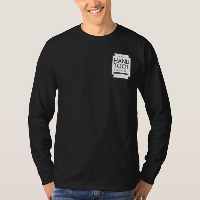 Camisa de manga larga de la escuela de la (Anverso)