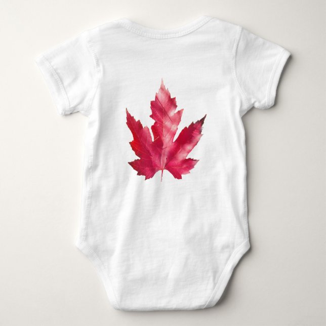 Camisa de manga larga de las mujeres de Canadá (Reverso)