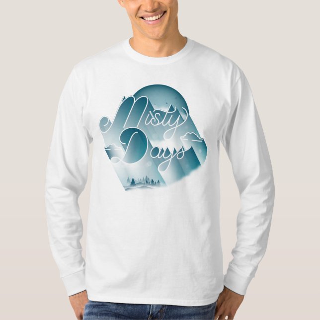 Camisa de manga larga de los días de niebla mascul (Anverso)