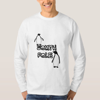Camisa de manga larga de pingüinos del Polo Sur