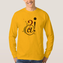 Camisa de manga larga de punción masculina