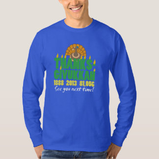 Camisa de manga larga de Thanksgivukkah