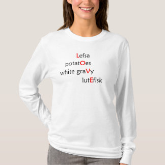 Camisa de manga larga del AMOR de Lefsa