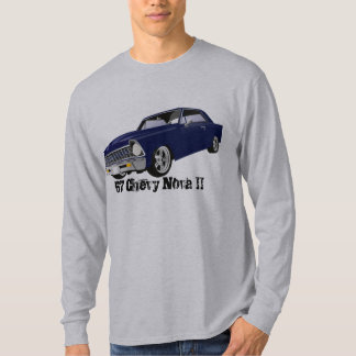 Camisa de manga larga del gráfico de 67 Chevy Nova