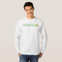 Camisa de manga larga del huésped de la hoja de