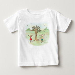 Camisa de manga larga del niño de la actitud del