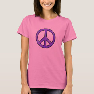 Camisa de manga larga del signo de la paz