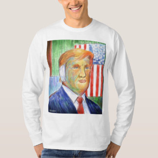 Camisa de manga larga Donald Trump Van Gogh