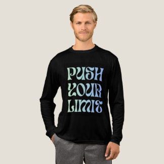 camisa de manga larga empuja tu límite