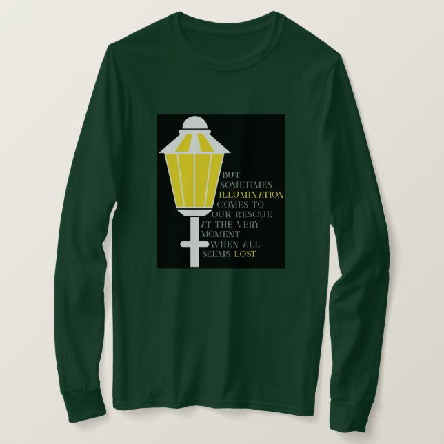 Camisa de manga larga inspiradora - Marcel Proust (Anverso del diseño)