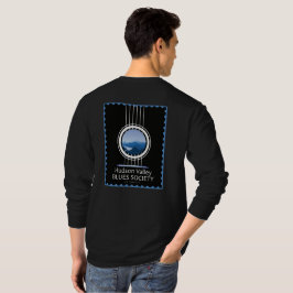 Camisa de manga larga negra del HVBS de los