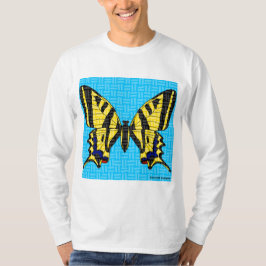 Camisa de manga larga para hombre Swallowtail (bla