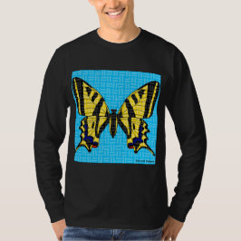 Camisa de manga larga para hombre Swallowtail (vív
