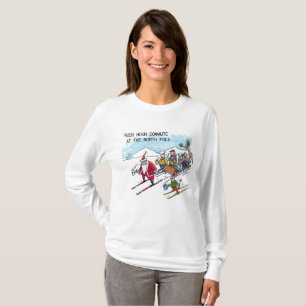 Camisa de manga larga para las mujeres de la North