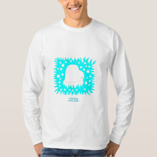 Camisa de manga larga para los hombres del corazón