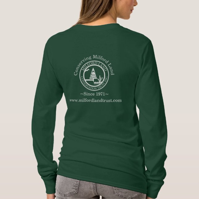 Camisa de manga larga para mujeres de MLCT (Reverso)