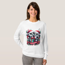 Camisa de manga larga para navidades