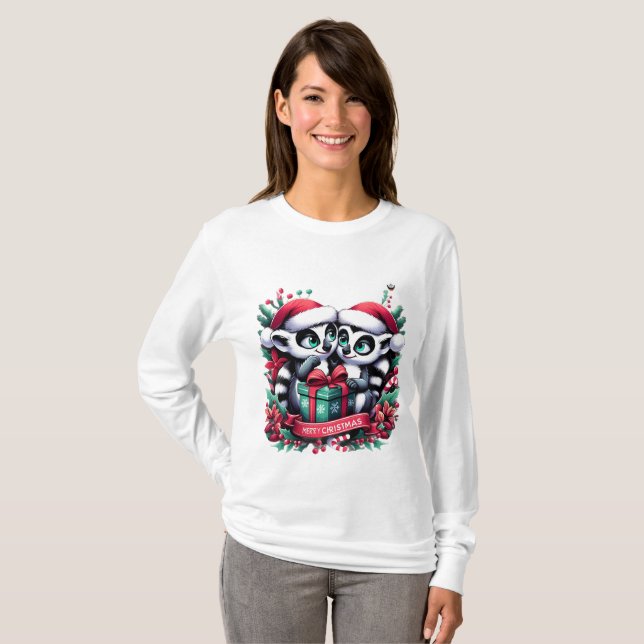 Camisa de manga larga para navidades (Anverso completo)