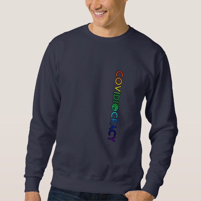 Camisa de manga larga S2 de Covidiocracia por SILV (Anverso)