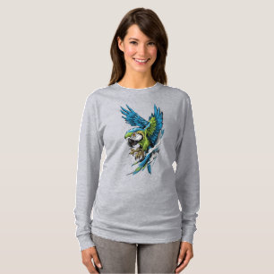 Camisa de manga larga Wild Spirit Macaw