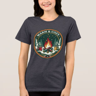 Camisa de manga larga y acogedora Campfire Coffee 