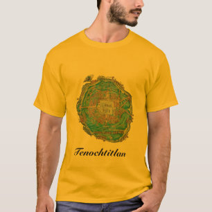 Camisa de mapa de Tenochtitlan
