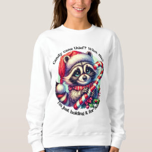Camisa de mapache festiva para los Navidades anima