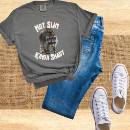 Camisa de mapache no delgada para las mujeres