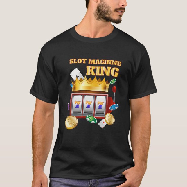 Camisa de máquina de ranura - Hilarious Casino Gam (Anverso)