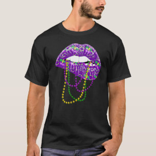 Camisa de Mardi Gras para las mujeres levanta el C